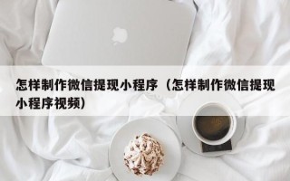 靖边怎样制作微信提现小程序（怎样制作微信提现小程序视频）
